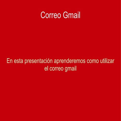 Manual gmail