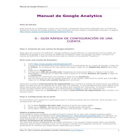 Manual de Google Analytics