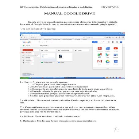 Manual google drive | PDF