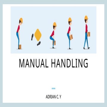 Informasi Seputar Manual Handling dalam Pekerjaa.pptx
