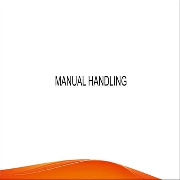 Penjelasan Singkat Tentang Penanganan Manual