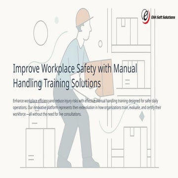 Innovative Manual Handling Training for Workplace Safety and Compliance ...
