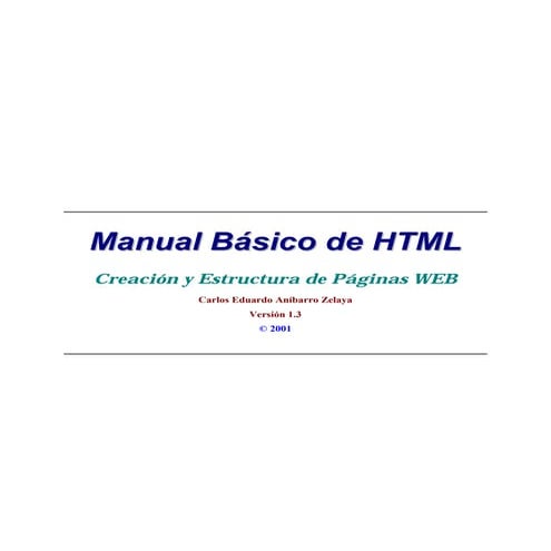 Manual html