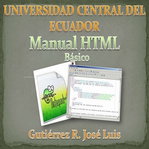 Manual html basico GUTIECUADOR