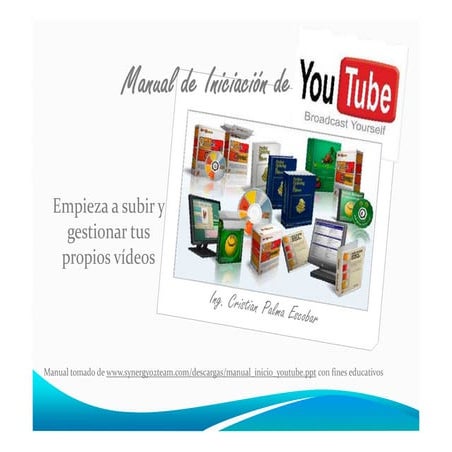 Manual inicio youtube | PDF