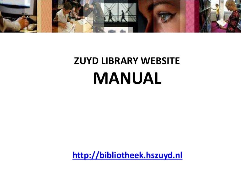 Library Site Manual