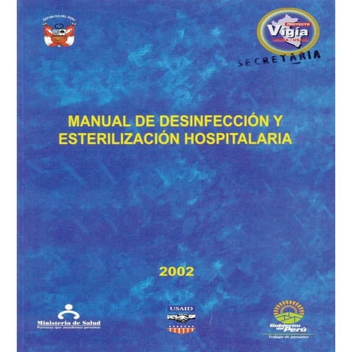 Manual limpieza y desinfeccion Peru Bioseguridad hospitalaria