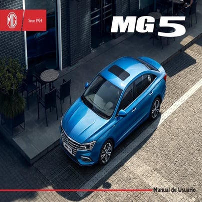 Manual del usuario MG5 version Peru  (2022)