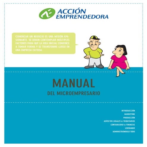 Manual microempresario