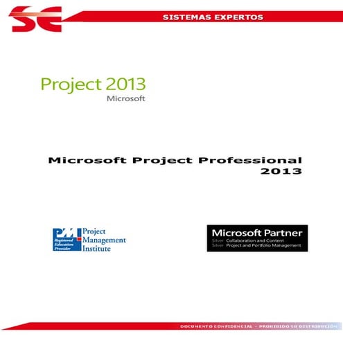 Manual microsoft project professional 2013 | PDF