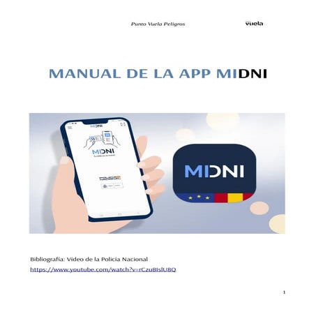 Manual sobre la app MIDNI de la Policía Nacional (2025)