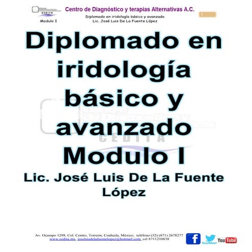 IRIDOLOGIA Manual modulo i