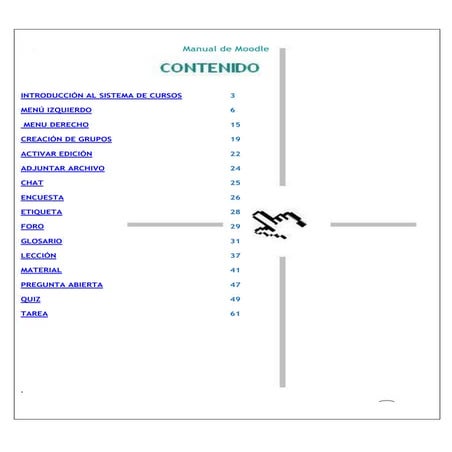 Manual moodle | PDF
