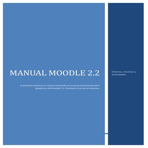 Manual moodle 2.2