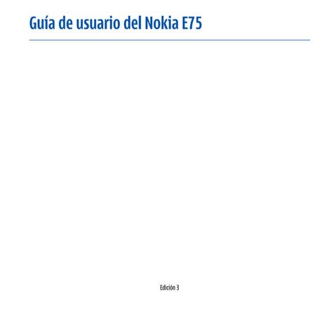 Manual nokia e75 1