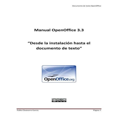 Manual open office 3 | DOCX