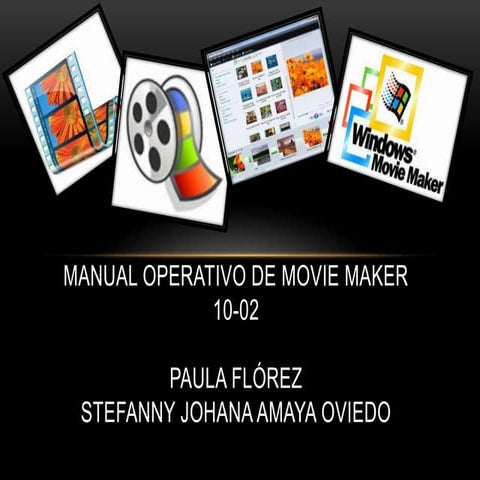 Manual operativo de movie maker