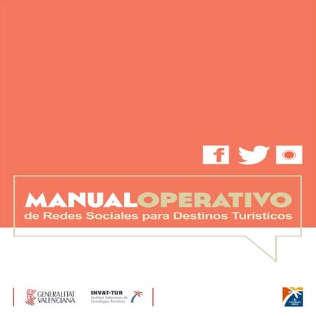 Manual Operativo de Redes Sociales para Destinos Turísticos