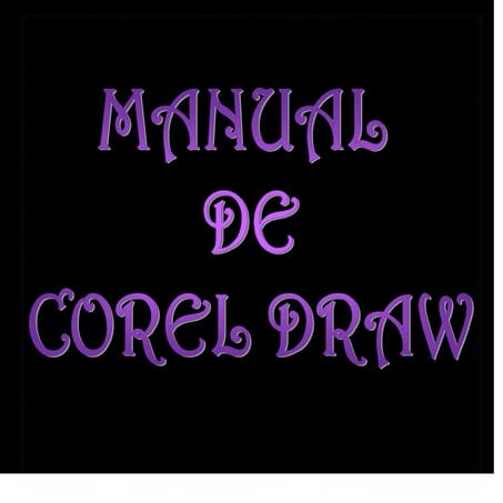 Manual Original De Corel Draw Ma. Luisa - Edith