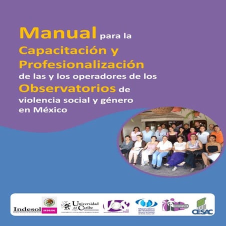 Manual para la Capacitación y Profesionalización de las y los operadores de l...
