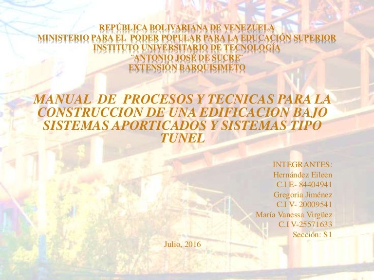 Manual de construccion