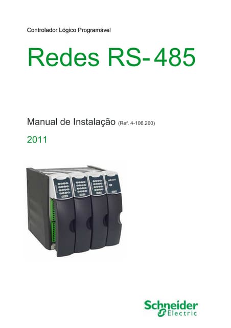 Manual para instalacao de redes rs485