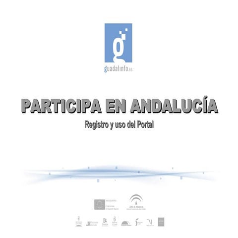 Manual Para Registro Participa En AndalucíA