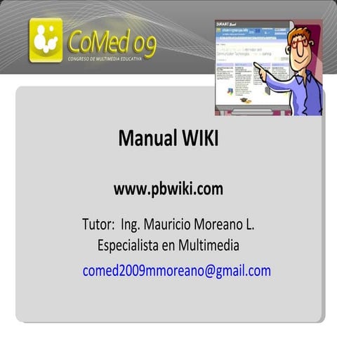Creación de Wikis en PbWiki | PDF