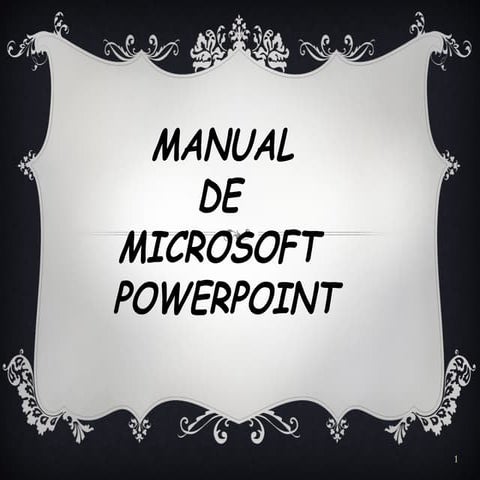 Manual power point | PPT