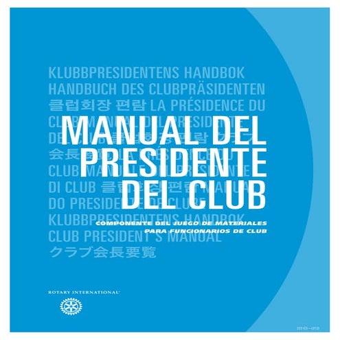 Manual Presidente 2013