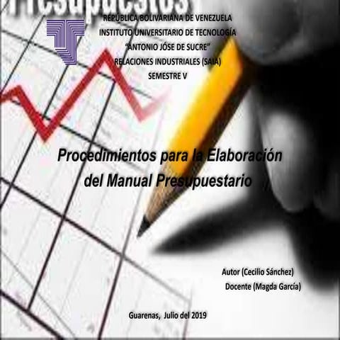 Manual presupuestario slide