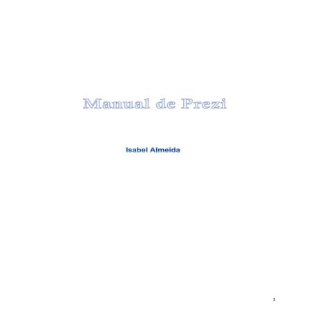 Manual prezi