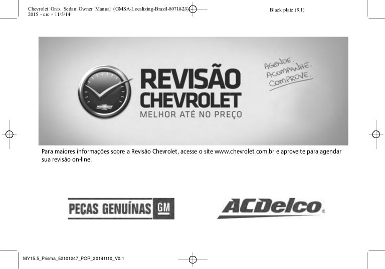 Manual Prisma 2015 Chevrolet