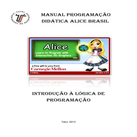 Manual Programação Didática Alice Brasil - FATEC-TA