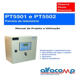 Manual PT5501 e PT5502