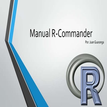Manual r commander By Juan Guarangaa