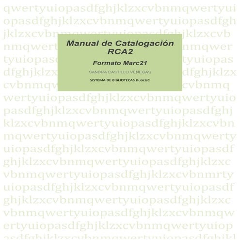 Manual rcaa catalogacion_marc