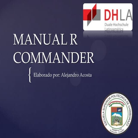 Minimanual r commander | PPTX