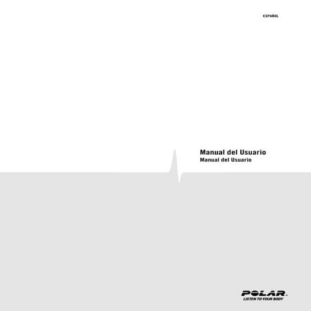 Manual rs400 sd polar