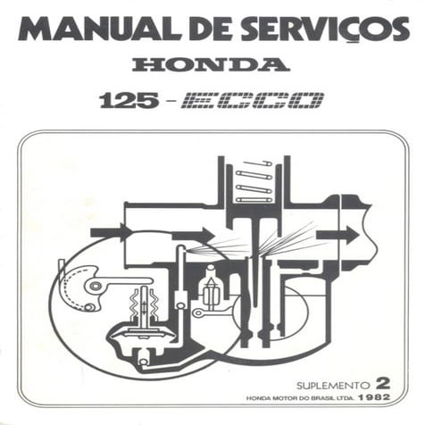 Manual serviço 125 ecco