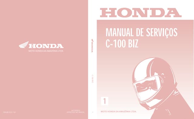 Manual de serviço cb500 00 x6b-my5-001 capa | PDF