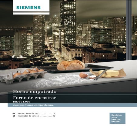 Manual siemens   horno hb78g1590s