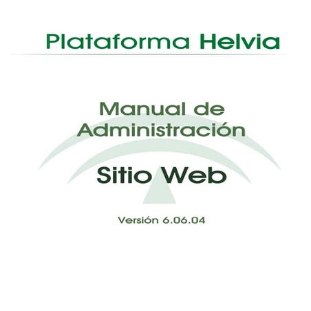 Manual sitio web
