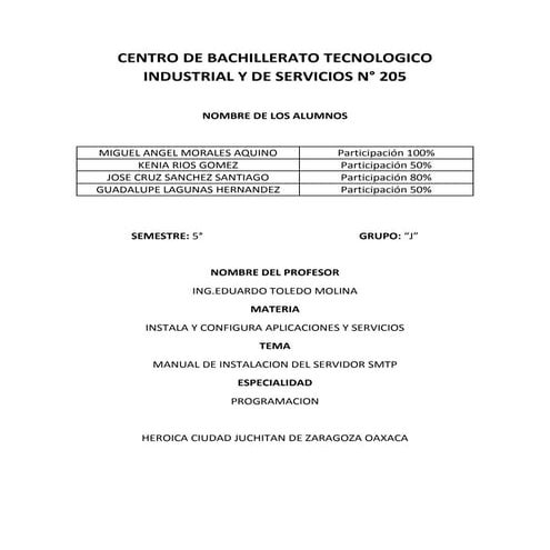 Manual de instalacion SMTP/POP3