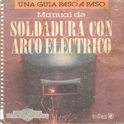 Manual soldador con arco electrico