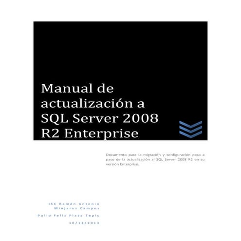 Guía de instalación de sql server 2008 r2 paso a paso | DOCX