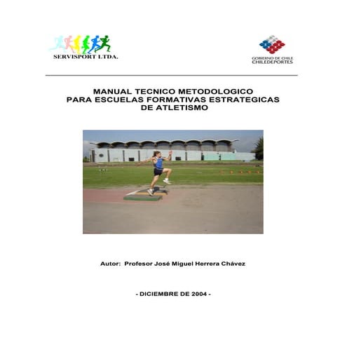 Manual tecnico metodologico de atletismo