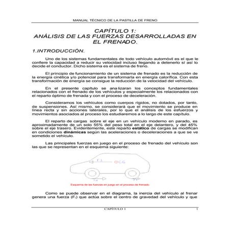 Manual tecnico pastillas freno
