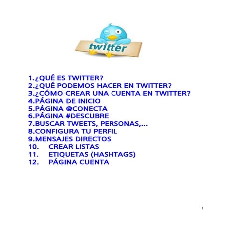 Minimanual de twitter 2013 