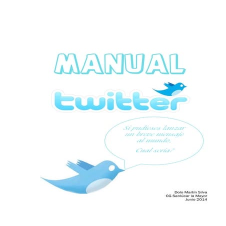 Manual twitter (junio 2014)